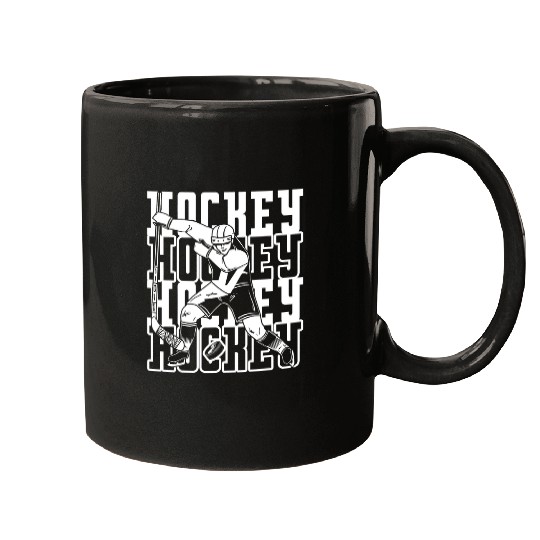 Sport Hockey Dabbings Ice Hockey Player Winter Sports Ice Mugs
