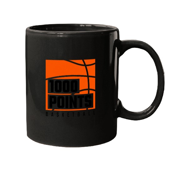 Sport Basketball 1000 Points Basketball Scorer High School Basketball Player 27 8 Mugs