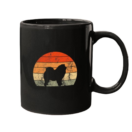Chow Chow Pet Retro Dog Lover Vintage Mugs