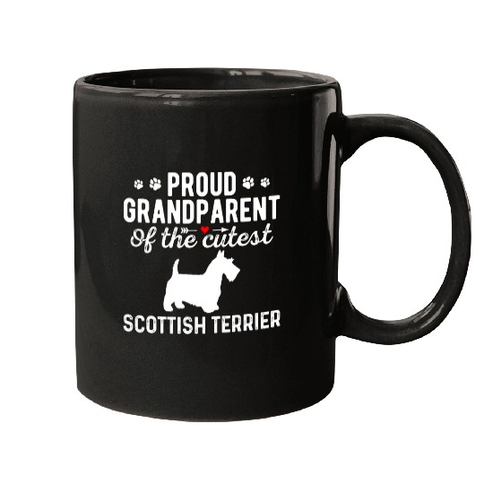 Scottish Terrier Pet Proud Scottish Terrier Grandparents Of The Cutest Scottish Mugs