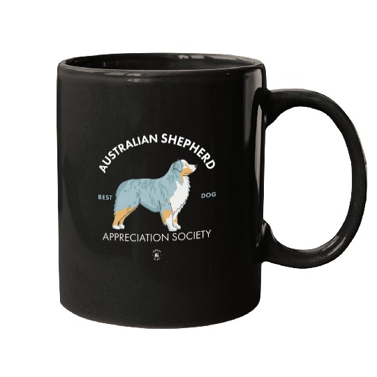 Australian Shepherd Pet Appreciation Society Cute Mugs