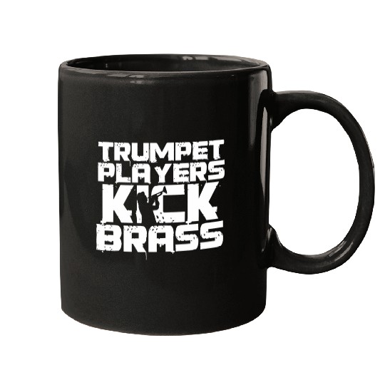Funny Trumpet Player Trumpeter Brass Music Marching Band Musician Mugs