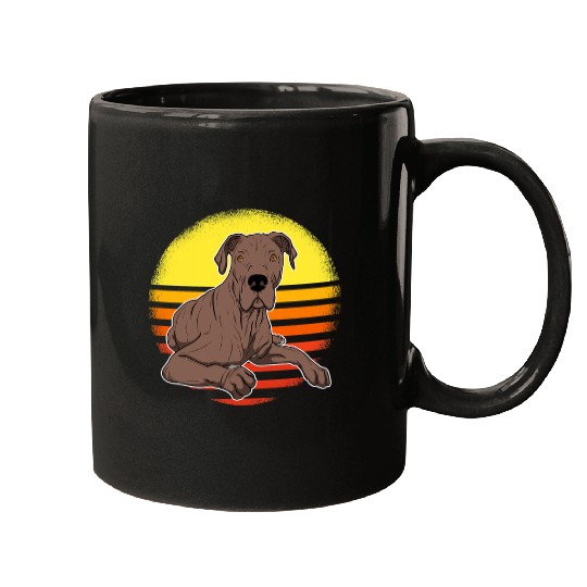 Great Dane Pet German Mastiff Great Dane Sunset 29 5 Mugs