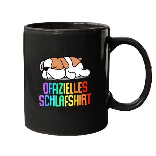 Boxer Pet Official Sleep Pyjamas Dog Bulldog Boxer Gift Mugs