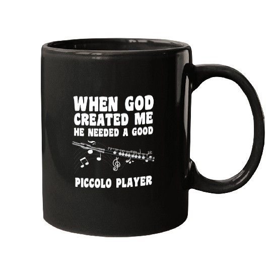 Funny Flute Piccolo Flute Player Instrument Musician Flute Mugs