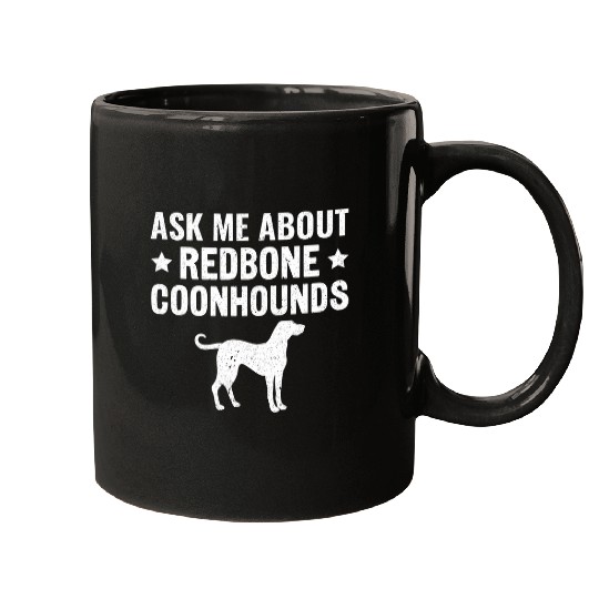 Coonhound Pet Redbone Coonhound Ask Me About Redbone Mugs