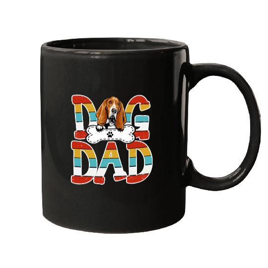 Basset Hound Pet bests Basset Hound Dad Basset Hound Lover Fathers Day Mugs