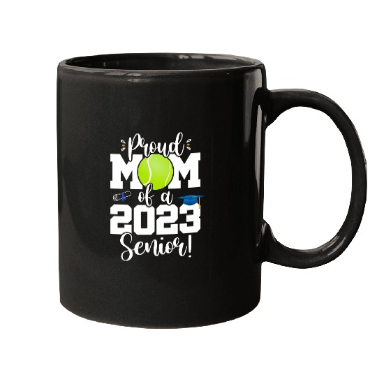 Sport Tennis Mom Senior Year Class of Senior Mugs