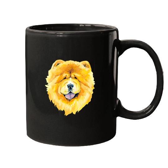 Chow Chow Pet Owner Lover Mom Dad Gift for Men Women Kids Mugs