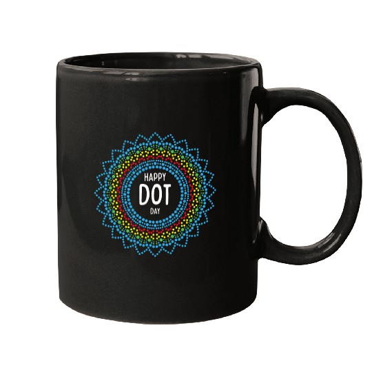 Happy Dot Day International Dot Day Family Teacher Student Mugs