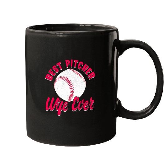 Sport Baseball Pitcher Wife Softball Player Themed Catcher Mugs