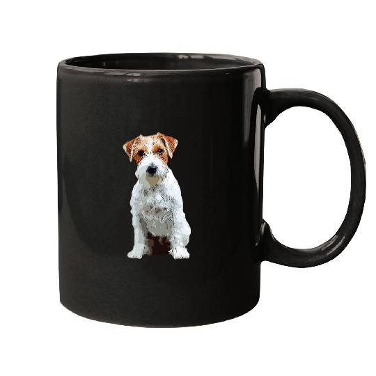Jack Russell Pet Rough Coat 3 Mugs