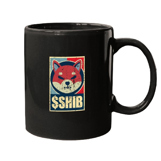 Shiba Inu Pet vintages Shiba Inu Doge Killer Crypto Hodler Mugs