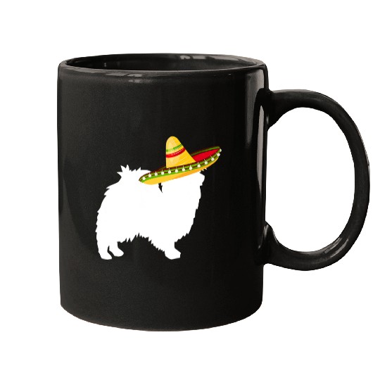 Papillon Pet Sombrero Cinco De Mayo Funny Mugs