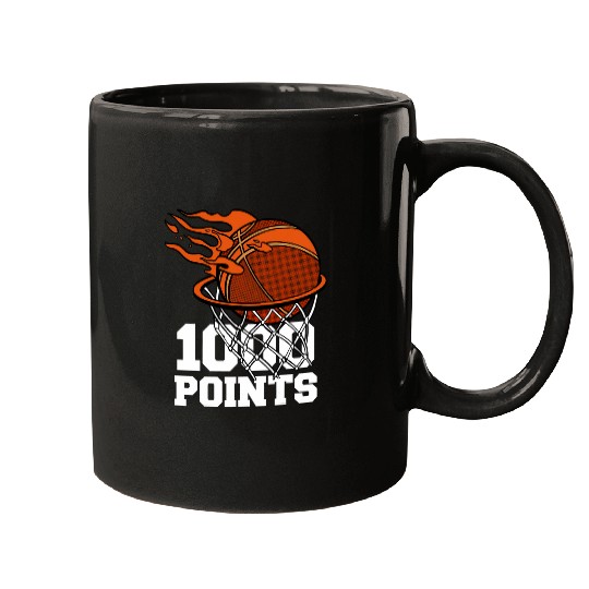 Sport Basketball 1000 Points Basketball Scorer High School Basketball Player 18 Mugs