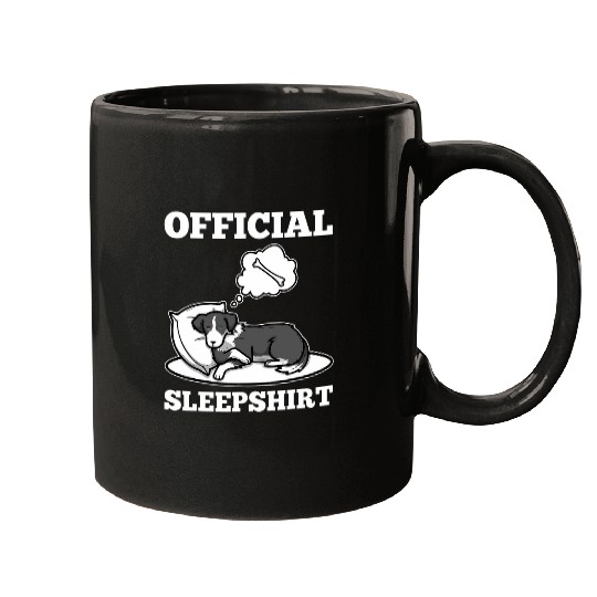Border Collie Pet Official sleep Border Collie 1 1 Mugs