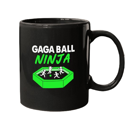 Sport Dodgeball Gaga Ball Ninja Dodgeball Mugs