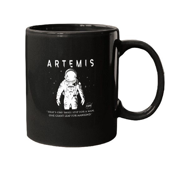 NASA Artemis Mission Astronaut Mugs
