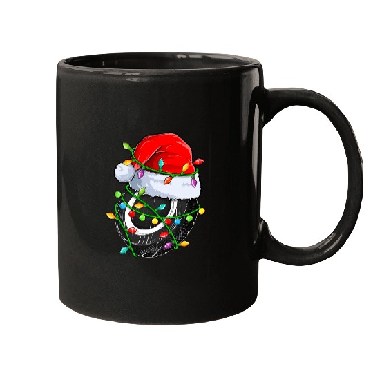Sport Hockey Santa Sports Design For Men Boys Christmas Ice Mugs