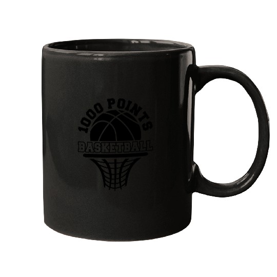 Sport Basketball 1000 Points Basketball Scorer High School Basketball Player 211 Mugs