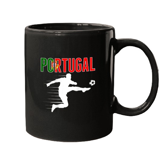 Sport Soccer Portugal Soccer Fans Jersey Portuguese Football Supporters 2 Mugs