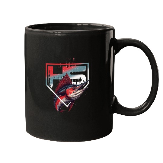 Sport Softball Hit Streak Marlins Softball Mugs