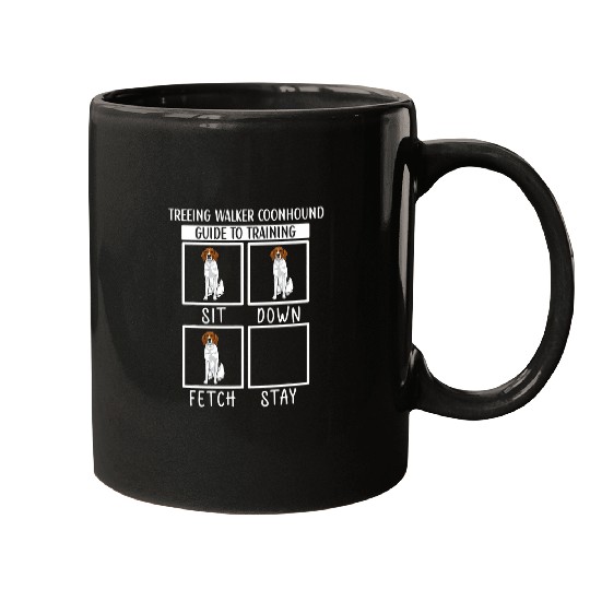 Coonhound Pet Treeing Walker Coonhound Guide To Training Mugs