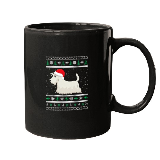 Scottish Terrier Pet Christmas Idea For Women xmass Scottie Dog 7 Mugs