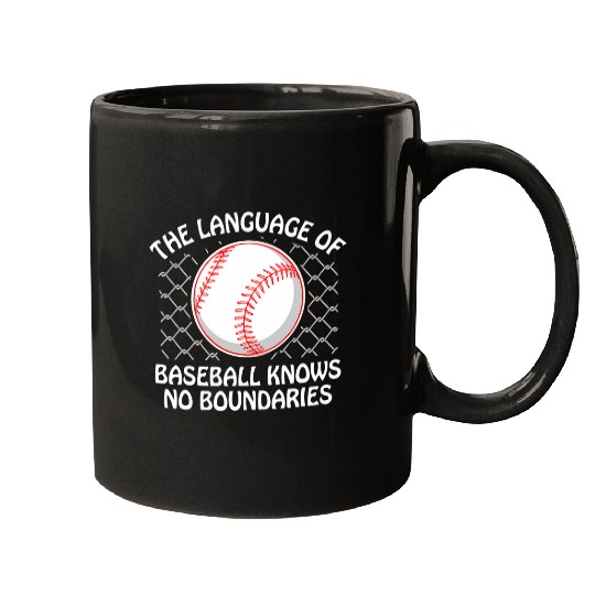Sport Baseball The Language Of Baseball Knows No Boundaries Baseball Player Mugs