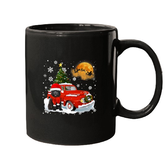Chow Chow Pet Vintage Wagon Red Truck Christmas Tree Pajamas96 Mugs