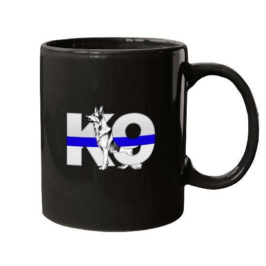 K9 Pet Support the Police and their K9 Partners Mugs