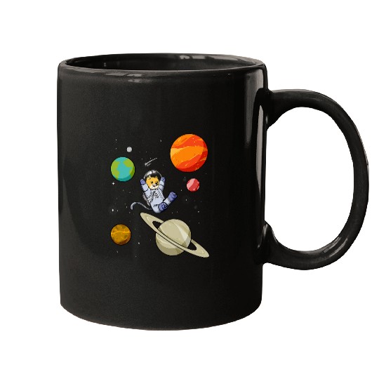 Astronaut Planet Solar System Boys Girls Funny Space Suit 19 Mugs