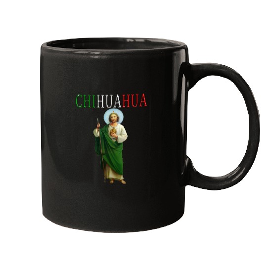 Chihuahua Pet san Judas tadeo chihuahua camisa mexican mexico Mugs