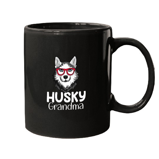Husky pet Grandma Pawma Dog Grandparents Grandma 183 Mugs