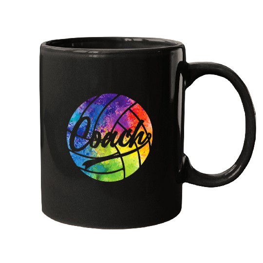 Sport Volleyball Cute Funny Volleyball Coach Mugs
