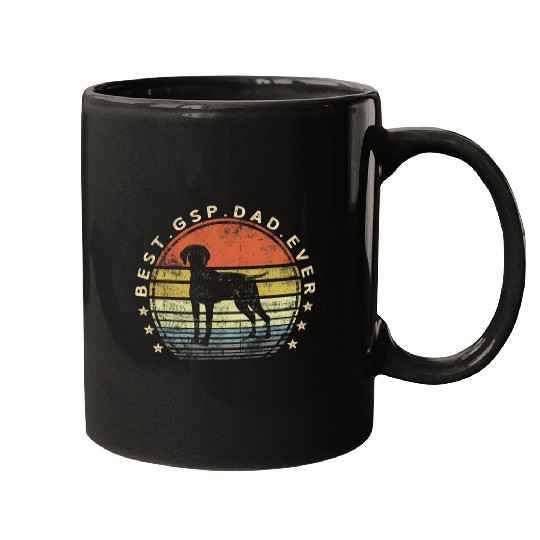 German Shorthaired Pet bests GSP Dad Ever Dog Lover Owner German Shorthaired Pointer Mugs