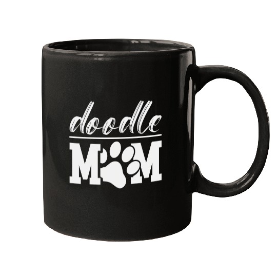 Goldendoodle Pet Doodle Labradoodle Goldendoodle Doggie Paw Puppy Doggy Mom Mugs