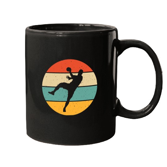 Sport Dodgeball Retro Dodgeball Player Outfit Love dodges Ball Mugs