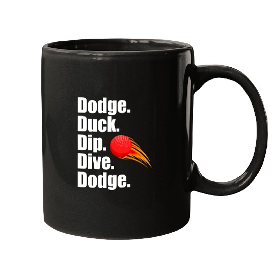 Sport Dodgeball Duck Dip Dive For Mugs