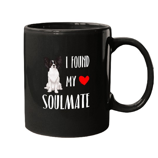 Papillon Pet I Found My Soulmate Papillon Dog Lover bests Friend Gift 22 Mugs