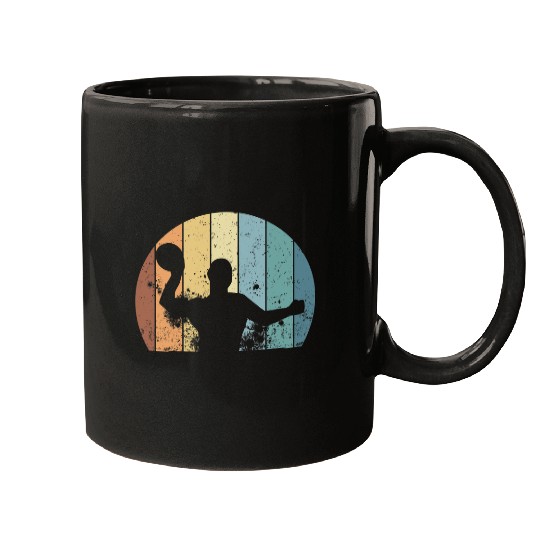 Discover Sport Waterpolo Vintage Retro Style Hobby Mugs