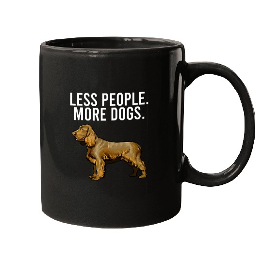 Boykin Spaniel Pet Less People More Dogs Boykin Spaniel Funny Introvert Mugs