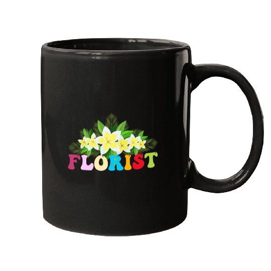 Discover Women Wildflower Summer Floral Graphic Tee Flower Florist 25 Mugs