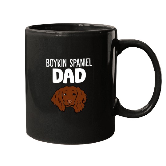 Boykin Spaniel Pet Owner Papa Funny Boykin Spaniel Dad Mugs