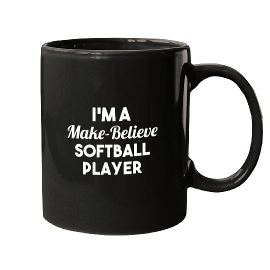 Discover Sport Softball Pretend Im a Softball Player Halloween Costume Lazy Funny Mugs