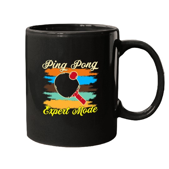 Sport Ping Pong EXPERT MODE Mugs