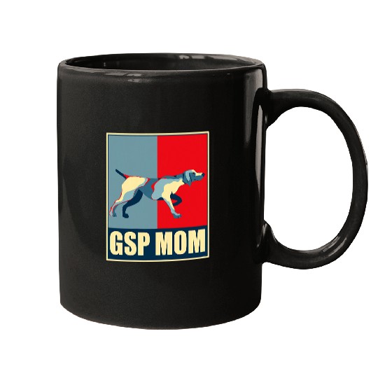 German Shorthaired Pet Womens German Shorthair Pointer Proud GSP Mom Mama Mugs