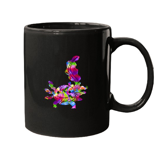 Axolotls Pet Pop Art Axolotls Salamander Aquatic Hilarious Creature Fan Mugs