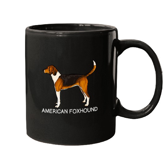 Foxhound Pet crazys Dog Lover 3 2 Mugs