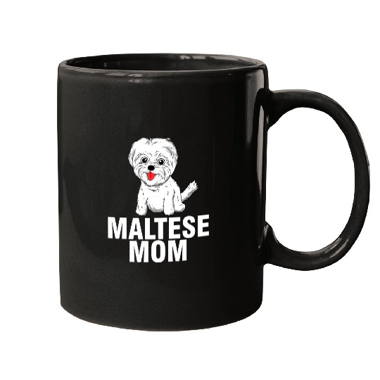 Maltese Pet Cool Maltese Mom For Women Girls Dog Groomer Dog Lover Owner 28 Mugs